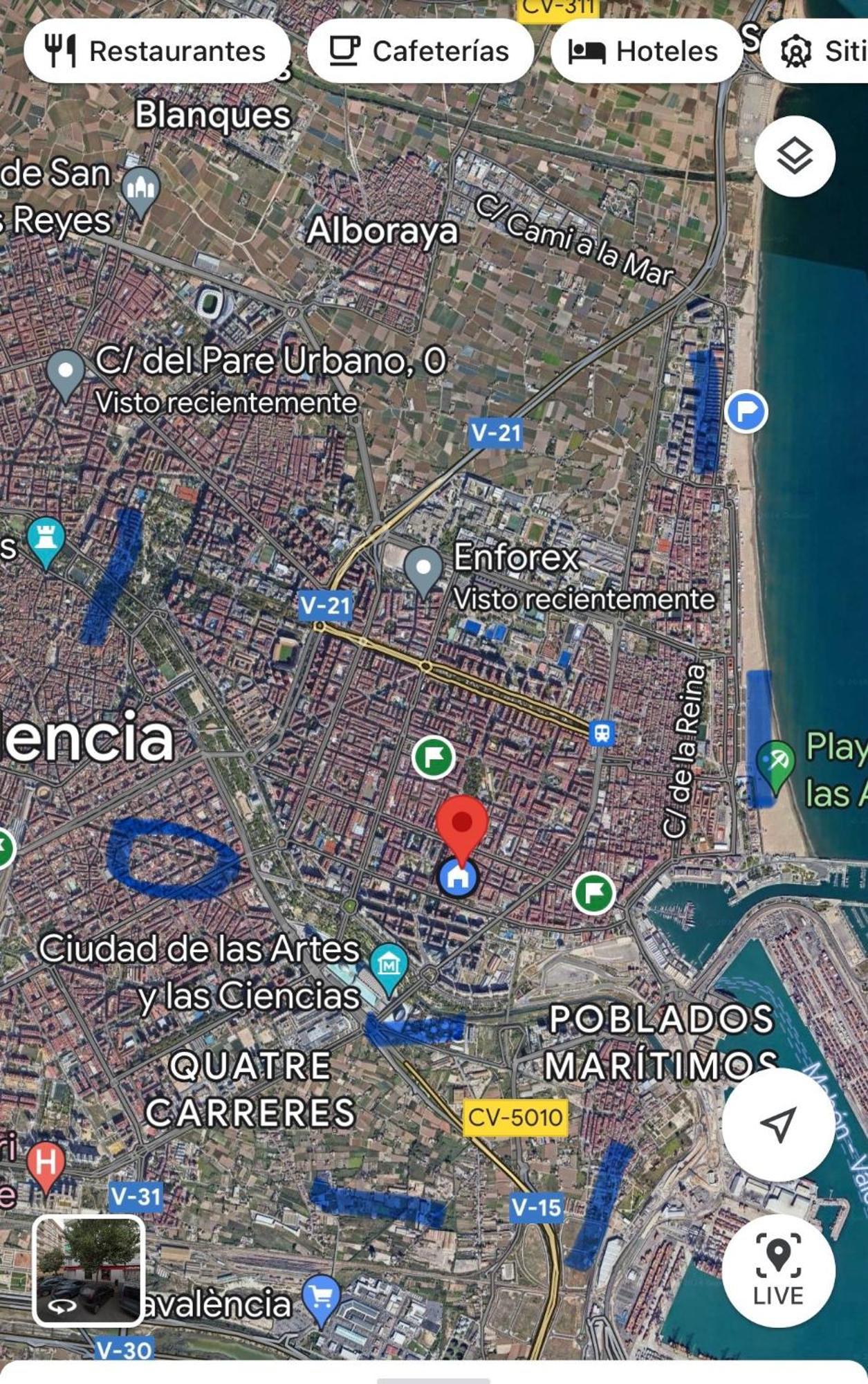 Habitacion Centrica En Acogedora Casa Lejlighed Valencia Eksteriør billede